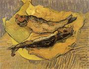 Claude Monet Bloaters on a Piece of Yellow Paper Sweden oil painting reproduction